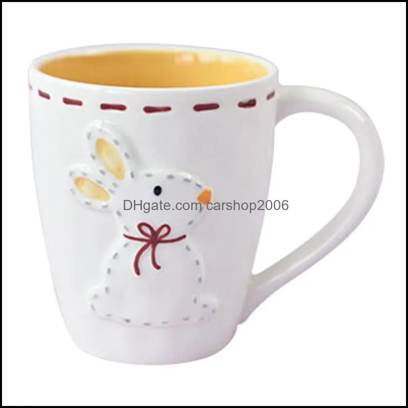 mugs easter pattern coffee storage cup breakfast mug adorable