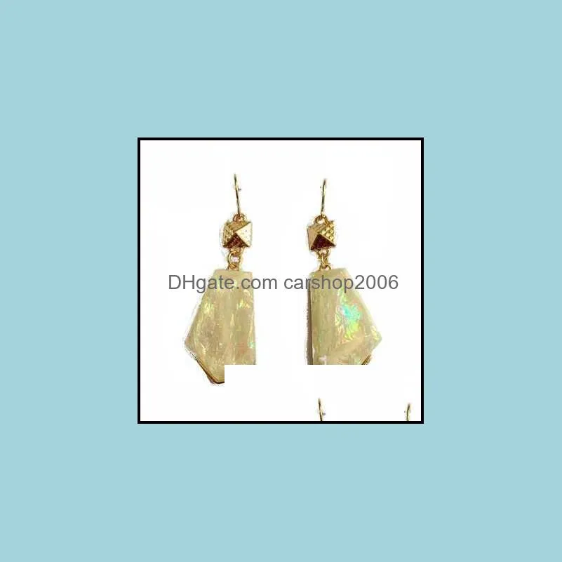 irregular design acrylic drop earrings for women fashion multicolor earrings autumn new fashion exquisite earrings