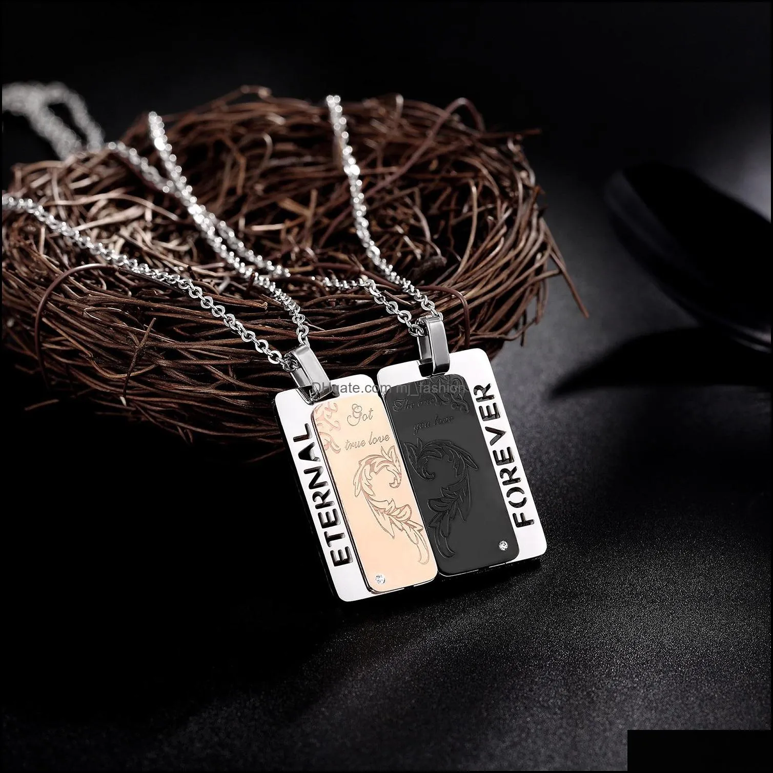 forever necklace friendship jewelry collier necklaces
