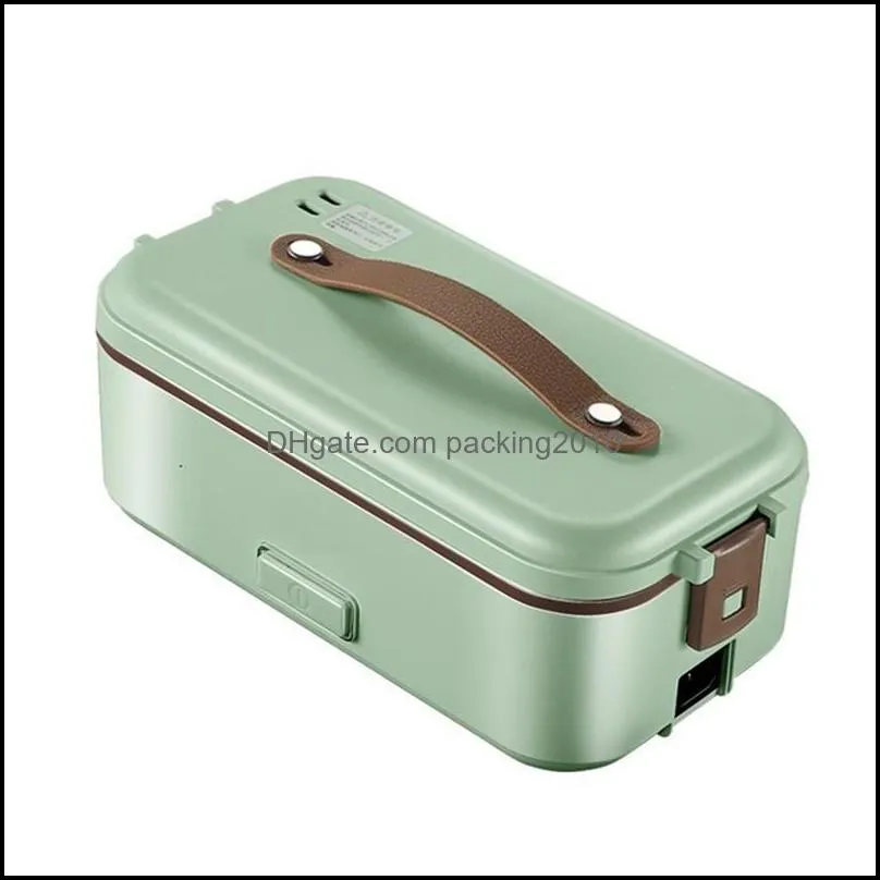 dinnerware sets double-layer lunch box container portable electric heating insulation storage bento