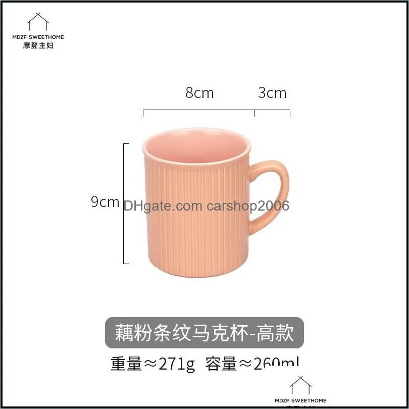 mugs tea cute coffee espresso mug ceramic design reusable water yellow home garden kubek ceramiczny kitchen supplies dl50