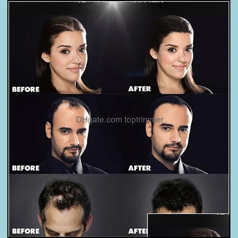 natural keratin top hair fiber 27.5g black hair build fiber thinning hair loss concealer styling powder cover bald area