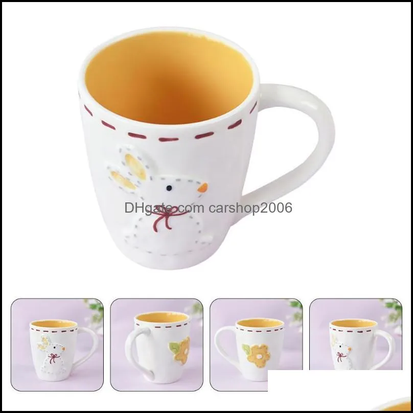 mugs easter pattern coffee storage cup breakfast mug adorable