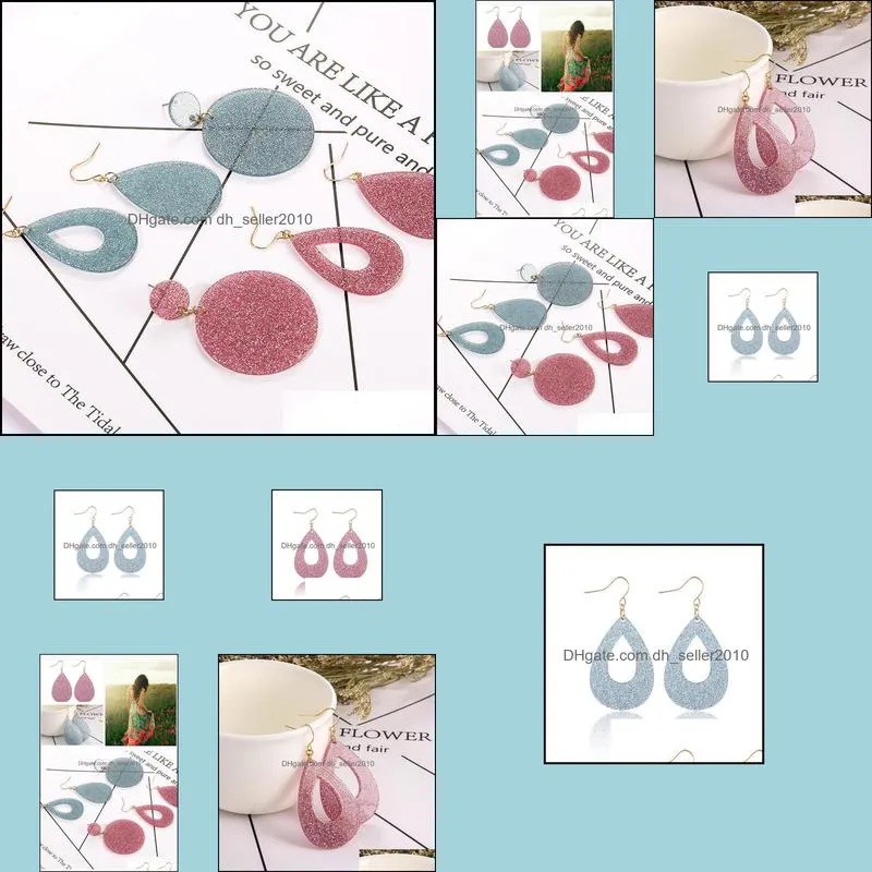 water drop earrings for women faceted vintage wholesale boho long earring