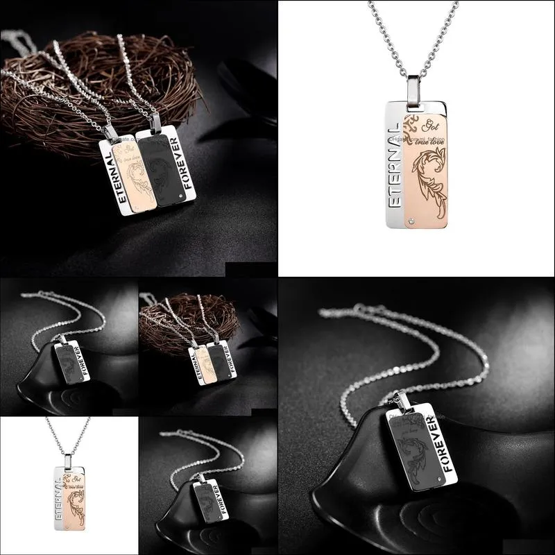 forever necklace friendship jewelry collier necklaces