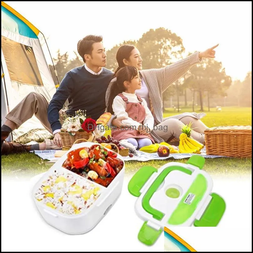 dinnerware sets portable electric heating lunch box bento warmer heater home