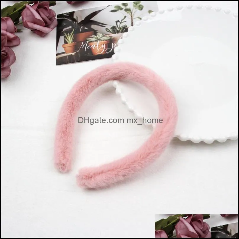 fur headbands women headbands fashion women hair sticks girls head bands hair accessories for women headband mxhome