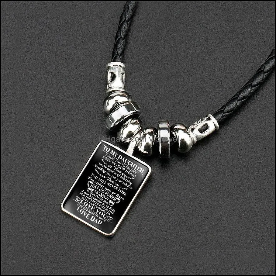 cross-border new jewelry men and women family necklace europe and america hot creative creative english letters family pendant necklace