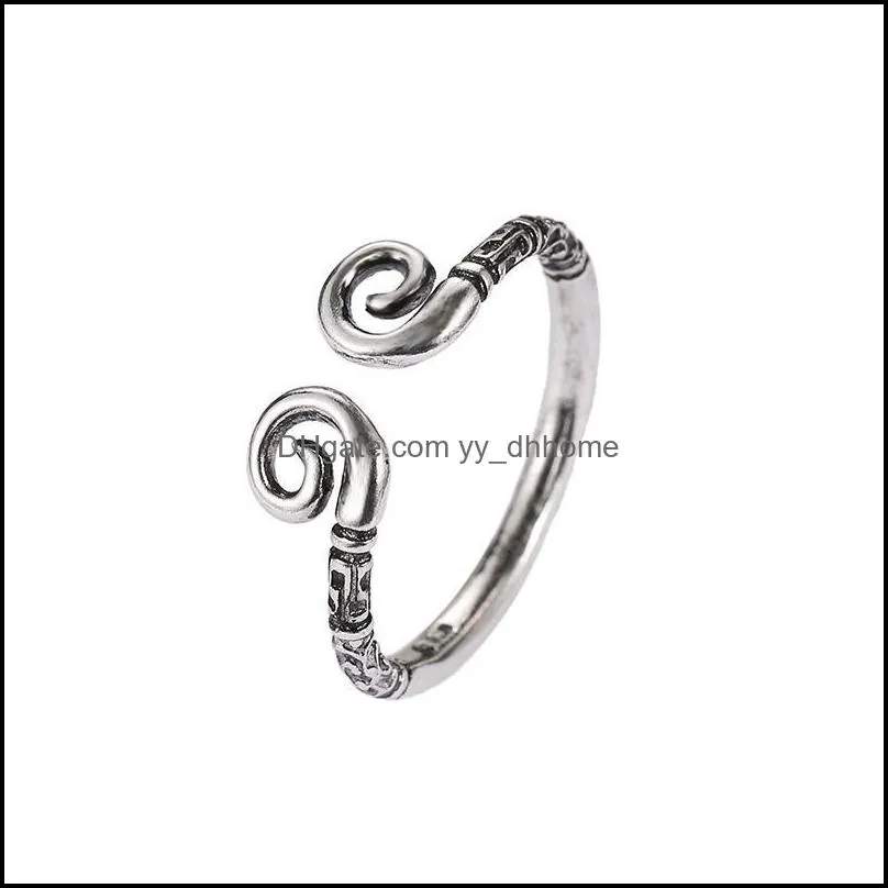 golden hoop ring classic vintage jewelry for women men gift punk rings