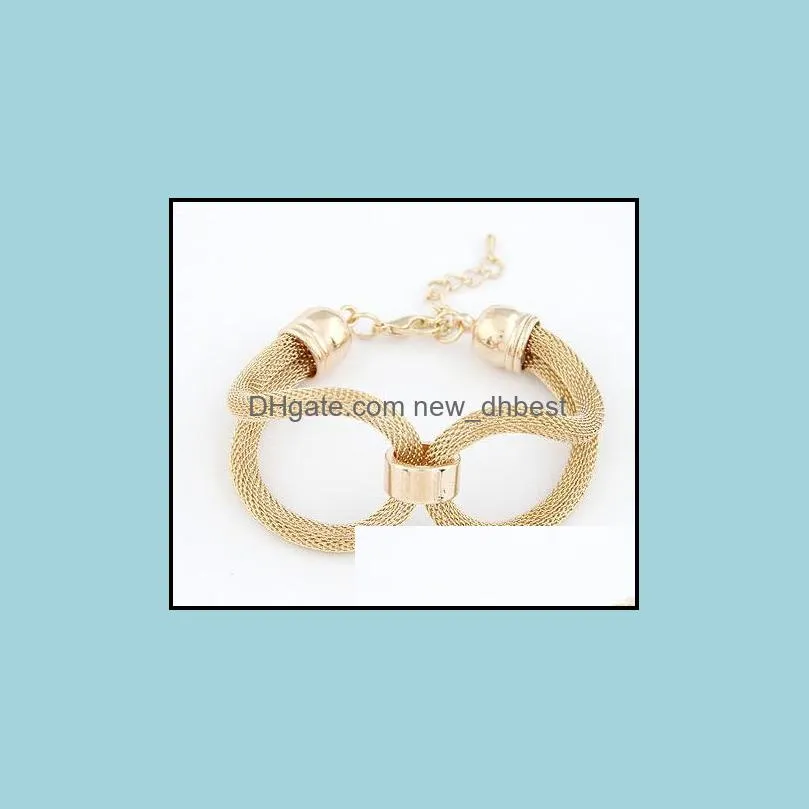 bracelet bangle 925 sliver gold plated on alloy plastic snap bracelet snap button snake chain charm bracelets