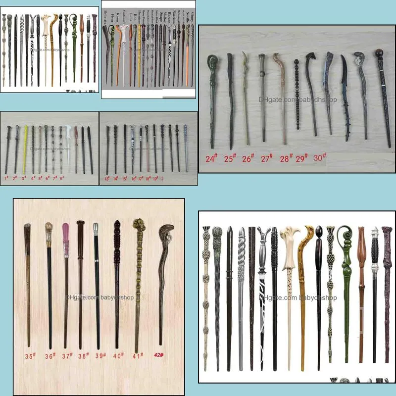 magic props creative cosplay 42 styles hogwarts series magic wand new upgrade resin magical wand