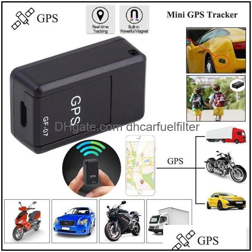 smart mini gps tracker car gps locator strong real time magnetic small gps tracking device car motorcycle truck kids teens old