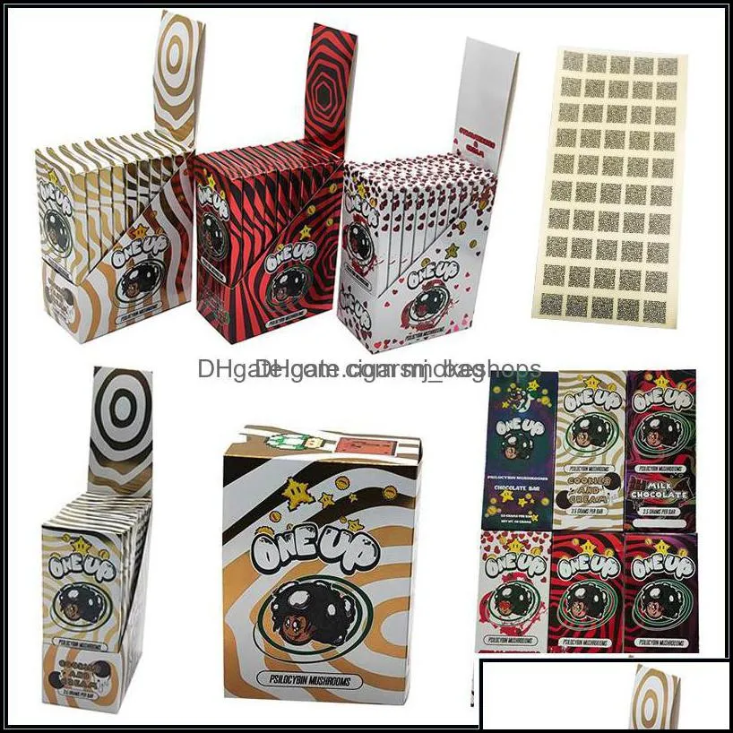 packing boxes & office school business industrial one up chocolate mushroom shrooms bar 3.5g 3.5 grams oneup packaging pack package box