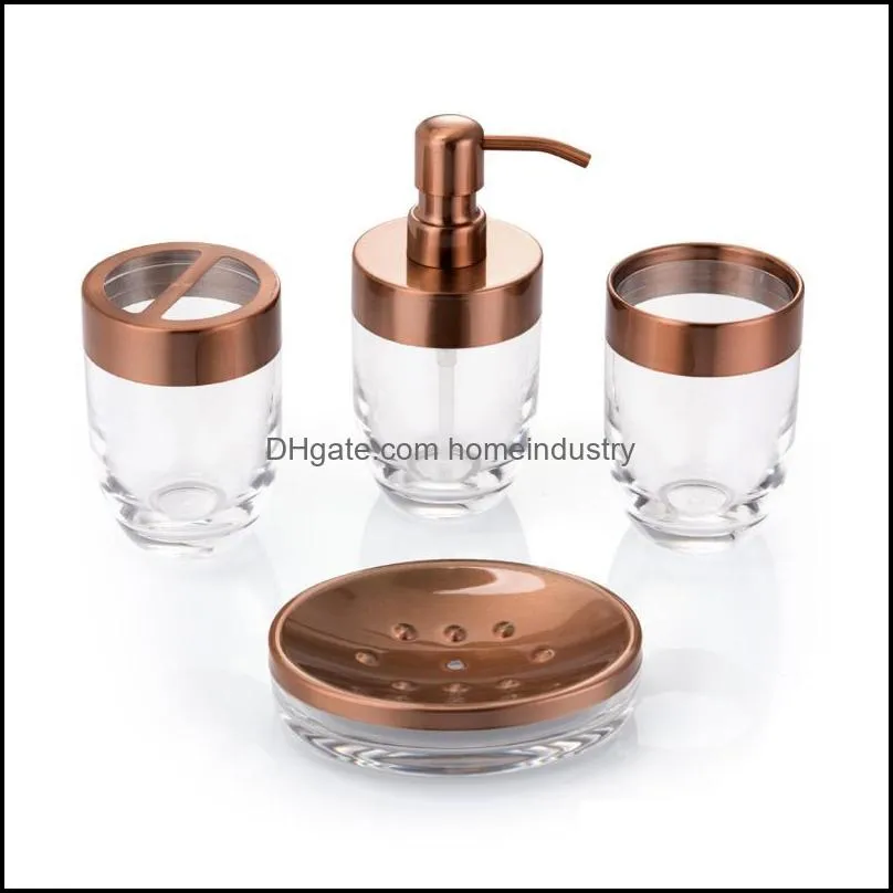 bath accessory set luxury bathroom accessories antique brass soap dish dispenser mouthwash cup toothbrush lotion bottlebath