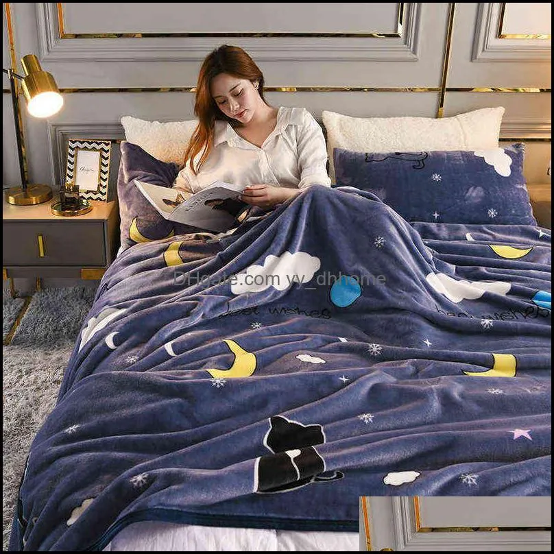 soft adult bed cover winter blankets warm stitch fluffy solid striped throw blanket flannel fleece linen bedspread sofa bedroom