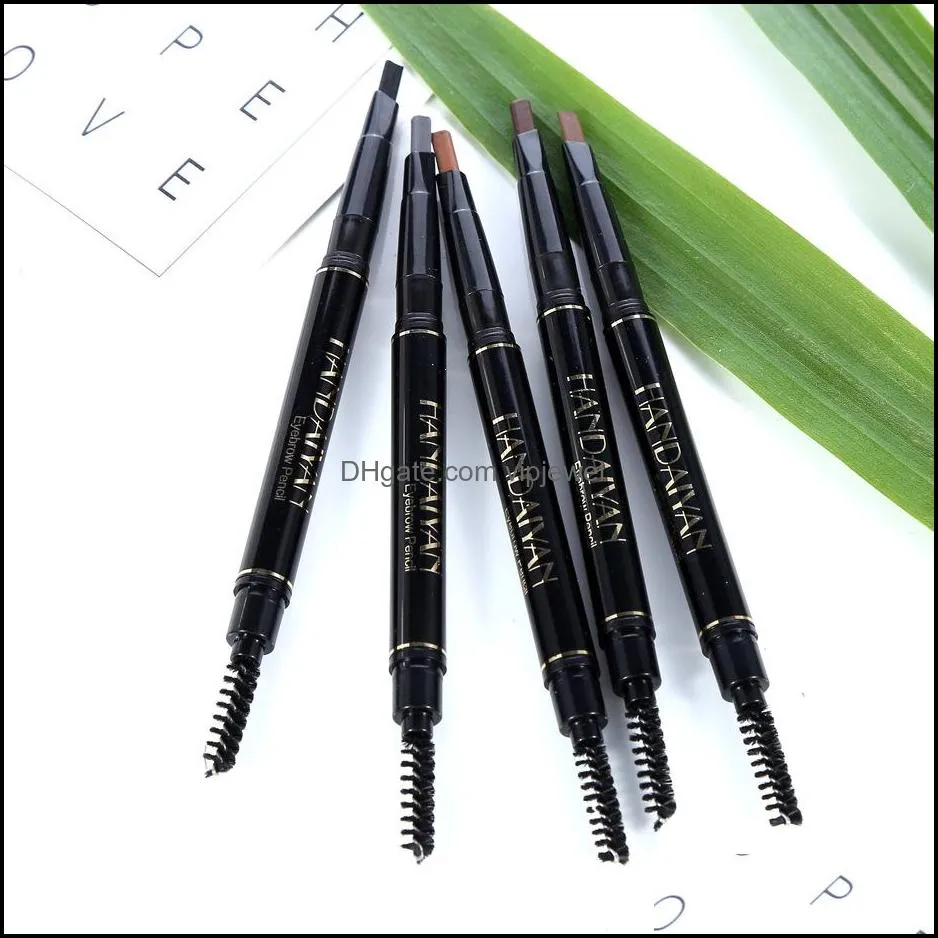 eyebrow tattoo pen - eyebrow pencil with micro fork tip applicator, easy to create natural eyebrows, stay all day