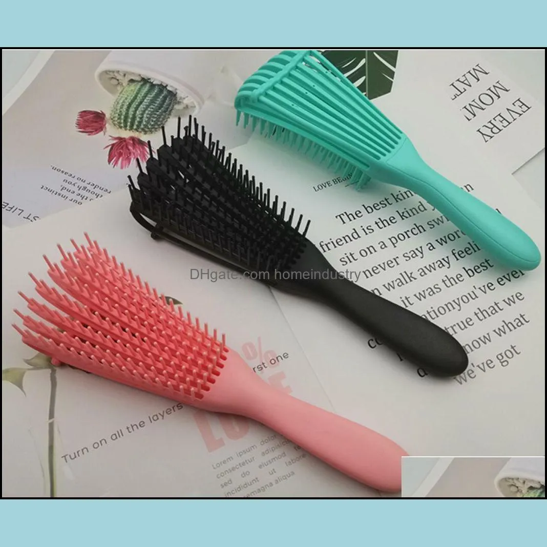 detangling brush for natural hair, hair detangler brush for afro america 3a to 4c kinky wavy, curly, coily hair, detangle easily