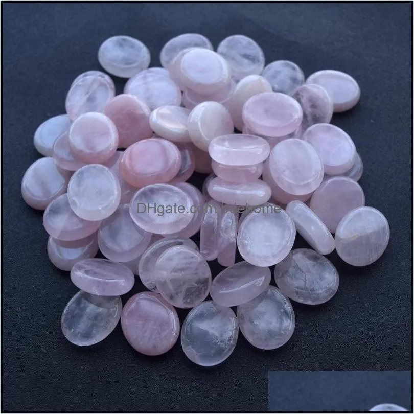 25*30mm worry stone thumb gemstone natural healing crystals therapy reiki treatment spiritual minerals massage palm gem