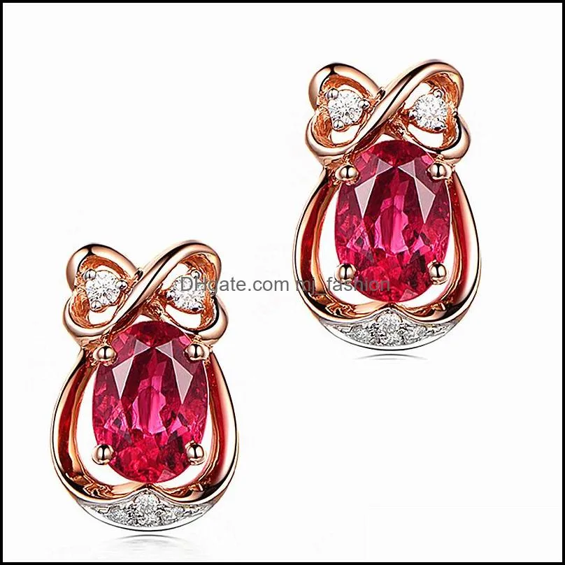fine ruby pendant fairy earrings fashion jewelry christmas earrings halloween jewelry trending products beautiful earrings