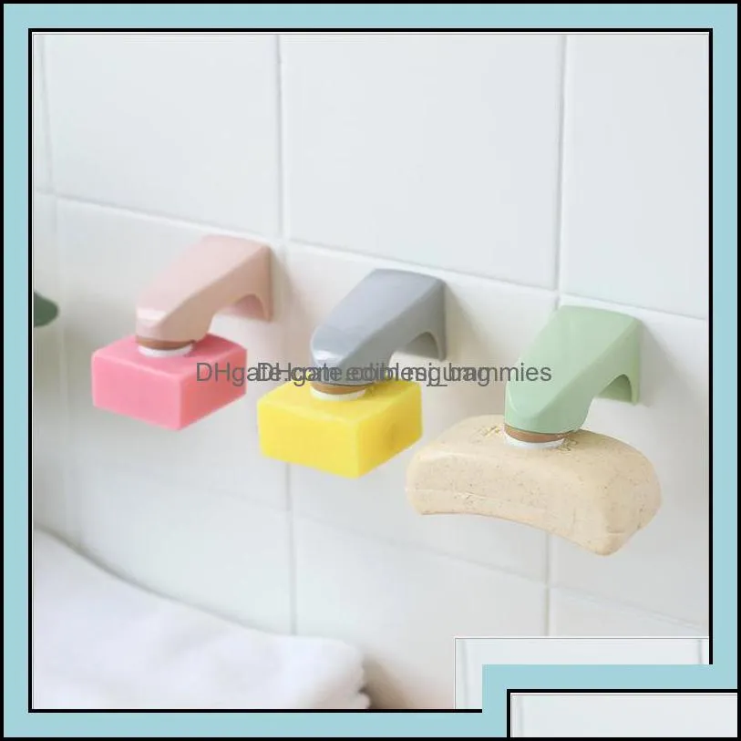 soap dishes bathroom accessories bath home garden high quality magnetic holder prevent rust dispenser adhesion wall attachment
