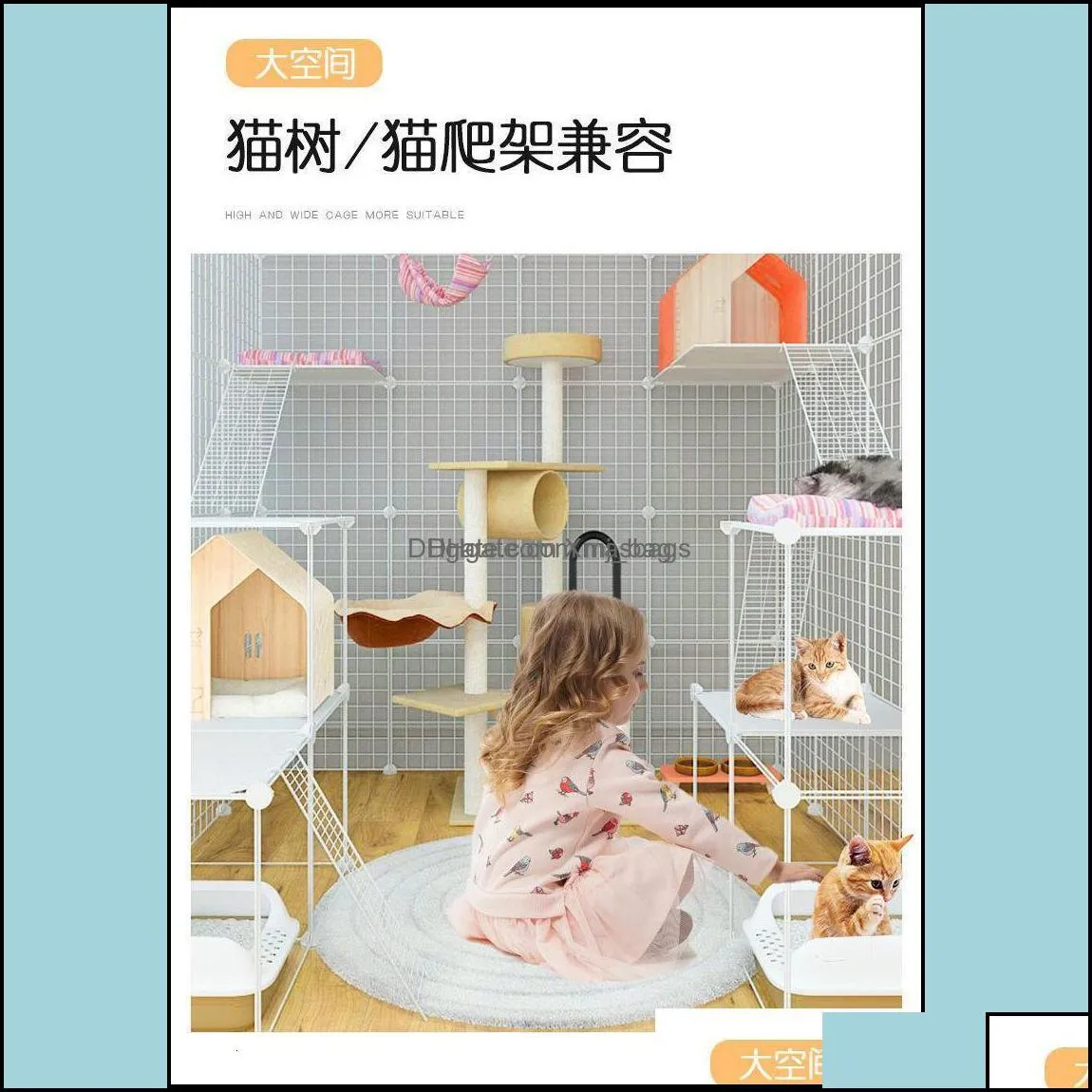 other pet supplies home garden cage large family climbing frame mtilayer house cat products special price villa drop delivery 2021