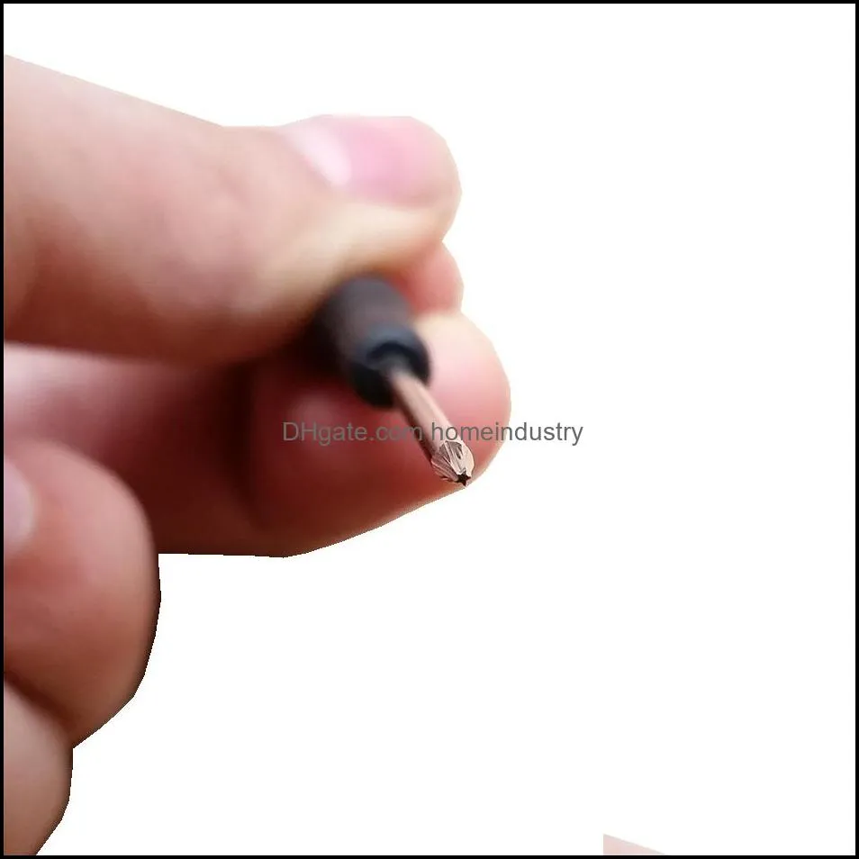 mini magnetic screwdriver t2 t3 t4 t5 t6 1.5 2.0 phillips slotted 0.8 pentalobe 0.6 2.0 tri wing for iphone tablet type a repairing