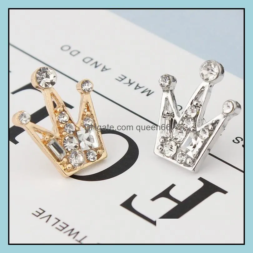 12-piece fashion full diamond crystal mini unisex small crown brooch wedding party beauty tiara crown brooch brooch wedding valentine`s