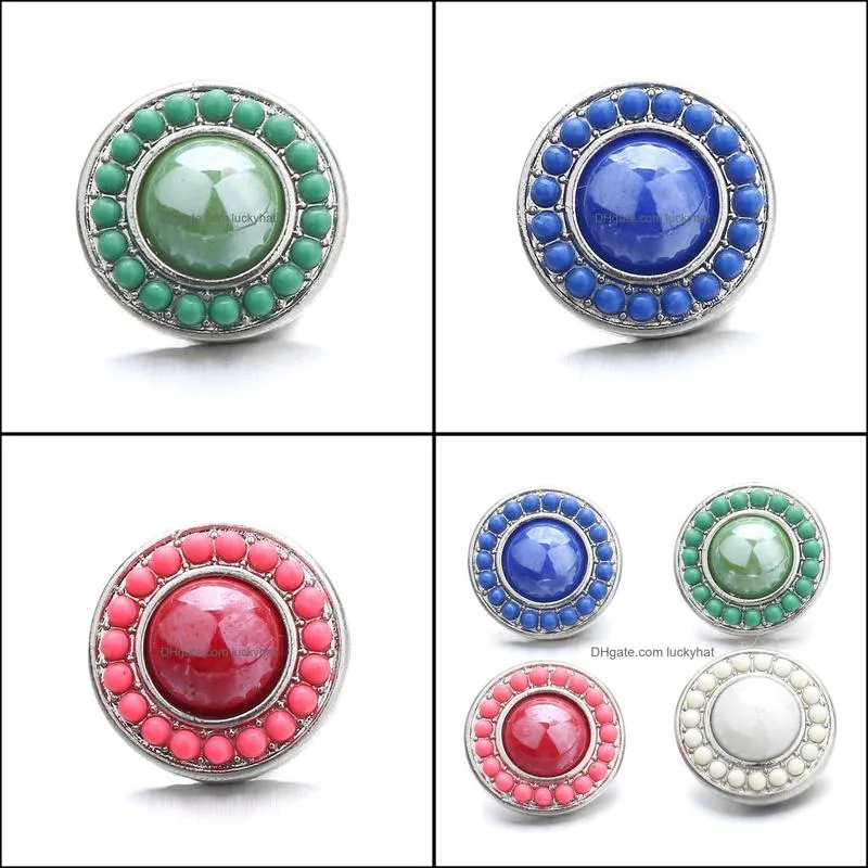 noosa snap jewelry colourful acrylic beads snap buttons fit 18mm snap button bracelet jewelry