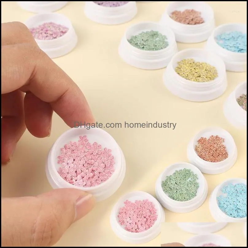 nail art decorations 50pcs/ box stickers flowers autumn decoration resin parts nature dried diy for everything wholesale supplies