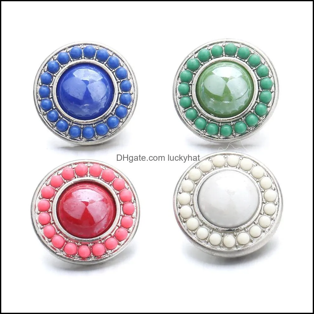 noosa snap jewelry colourful acrylic beads snap buttons fit 18mm snap button bracelet jewelry