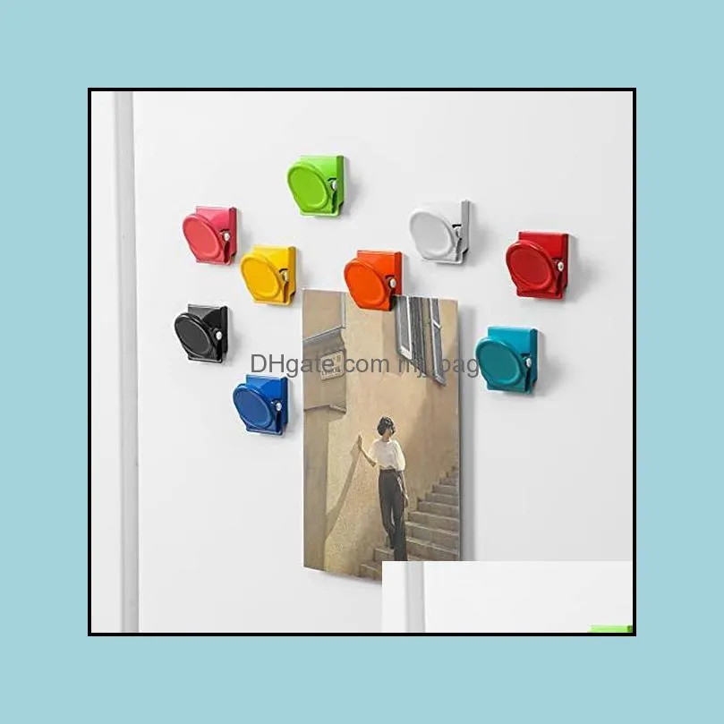 fridge magnets mi metty magnetic clips metal refrigerator whiteboard wall memo note clip colored for clip pos pictures.4 colors amspk