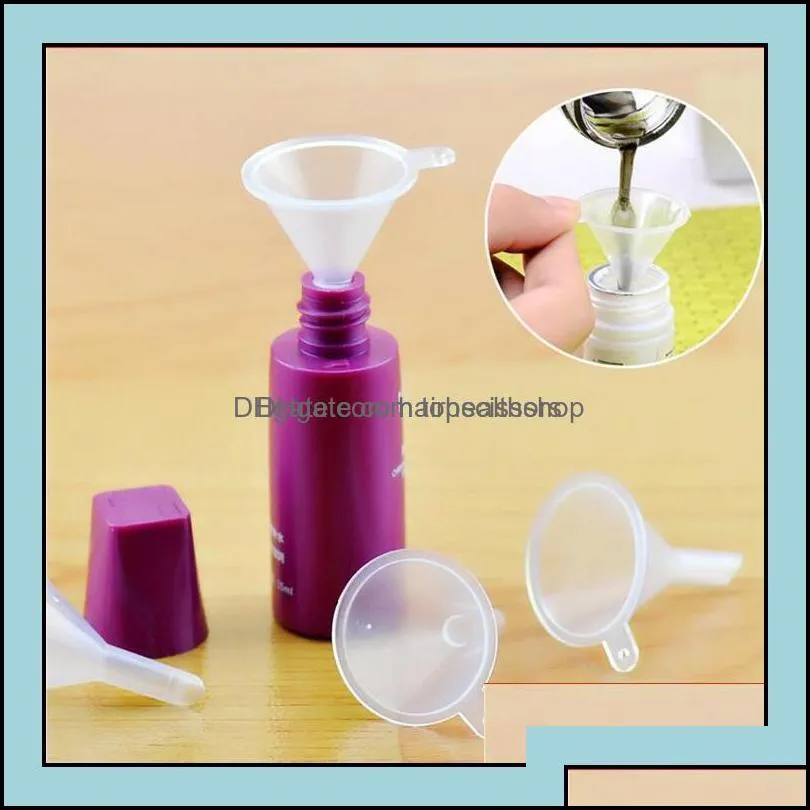 per bottle fragrance deodorant health beauty plastic mini small funnels for liquid  oil filling empty dhhyt