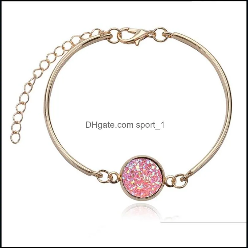 silver plated round crystal bracelet sliding adjustable ladies jewelry birthday valentine`s day gift bracelets stainless steel
