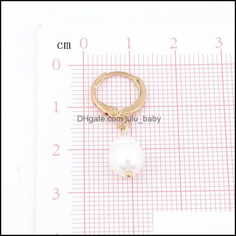 yhpup stylish korean geometric romantic chic freshwater pearls earrings elegant charm trendy earrings women party jewelry gift1 784 q2