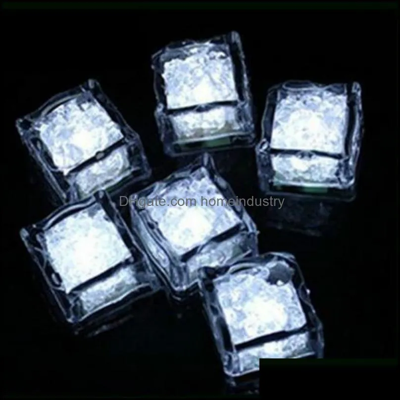 2021 led light polychrome flash party lights glowing ice cubes blinking flashing decor lightss up bar club wedding