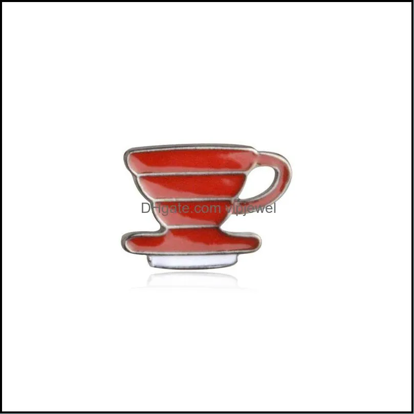 hand punch pot aeropress brand filter bowl coffee enamel pins shirt bag hat decoration jewelry coffee lovers gift