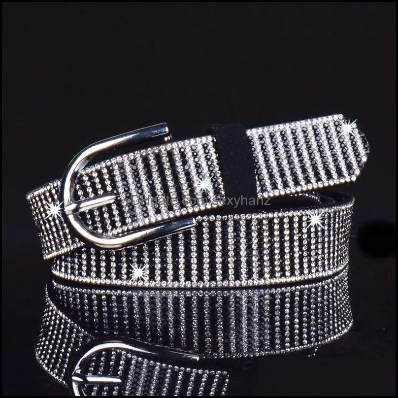 belts chelegant for women rhinestone crystal sash wedding pearl belt dress sexy girls 110cm bling lovely gift fashion 3501 q2