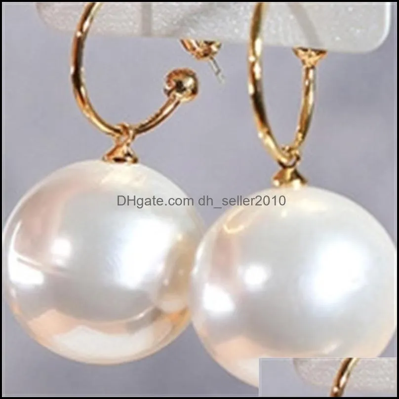 pearl earrings temperament wild personality earrings thin slim pendant simple exaggerated earrings