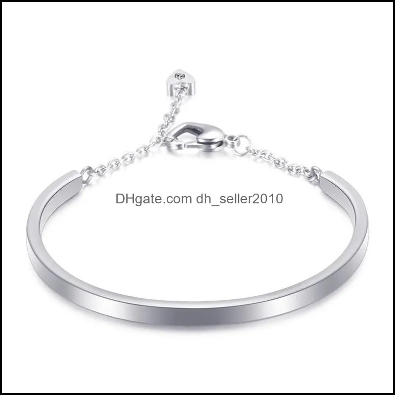 fashion first jewelry heart lock titanium steel women`s bracelet wholesale and retail 3672 q2