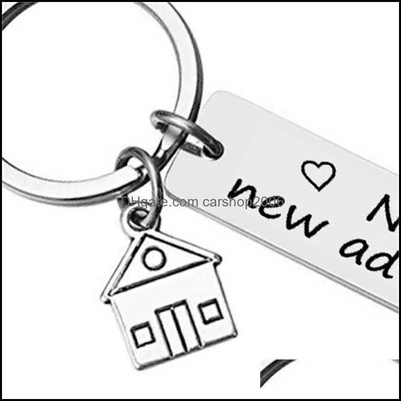 cute key chains housewarming gift for her or him new home new adventures keychain house keys keyring moving together first home c3
