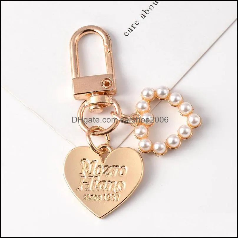 new arrival shell key chain cute heart shell key ring for gift party diy jewelry accessories wholesale price 395 q2