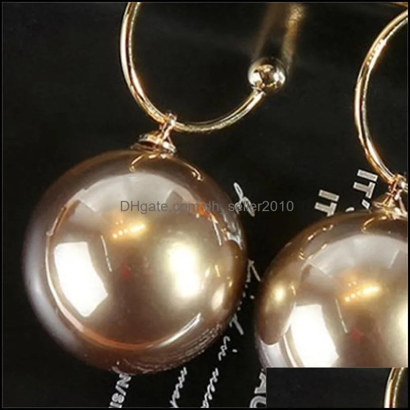 pearl earrings temperament wild personality earrings thin slim pendant simple exaggerated earrings