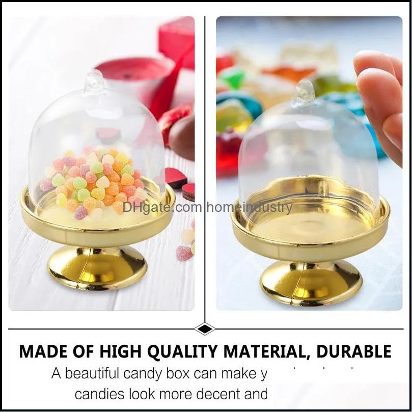 24pcs plastic candy box wedding gift boxes for guests tray modeling shape party favors holders 220811