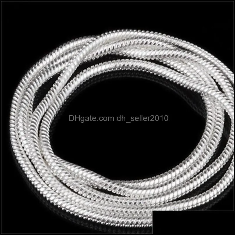 2mm 925 sterling silver snake chain necklace 16 18 20 22 24 inch chains designer necklace jewelry wholesale factory price 412 q2