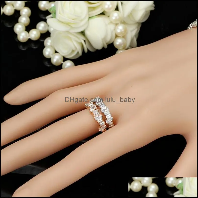 cwwzircons stack micro pave cz fashion women engagement wedding bridal party cubic zirconia rings sets jewelry gift r127 1098 t2