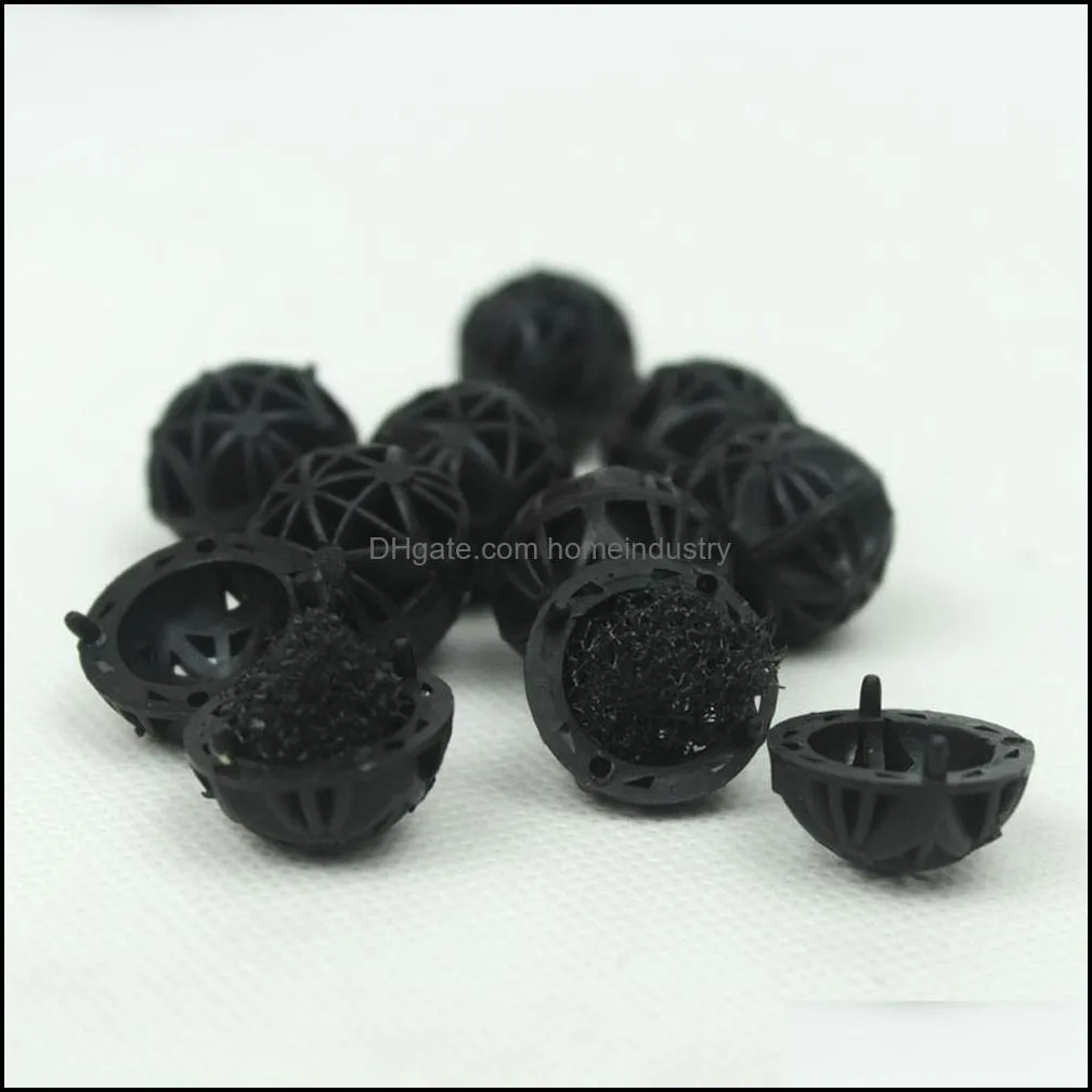 20-100pcs 18mm aquarium filter bio balls wet dry canister filters media fish tank biological ball