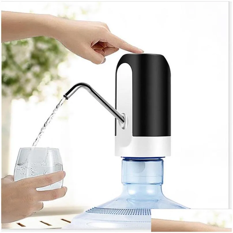 electric bar products drink water bottle pumps usb charging portable pump dispenser drinking bottles switch household automatic 184 s2