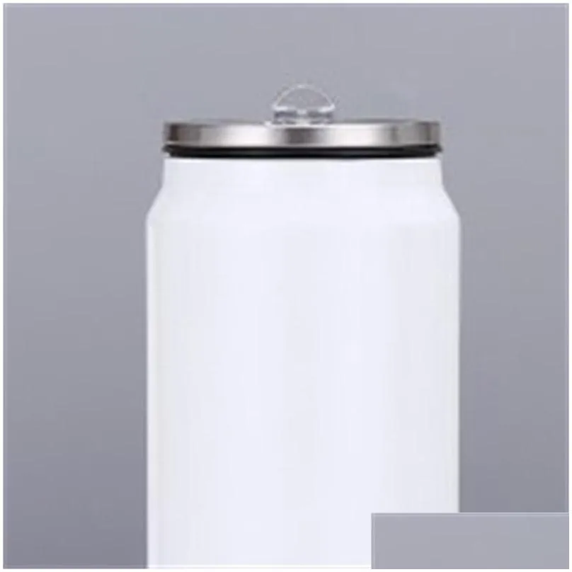 sublimation cola can diy 450ml water bottle in bulk double walled stainless steel cola shape tumblers insulated vacuum with 148 k2