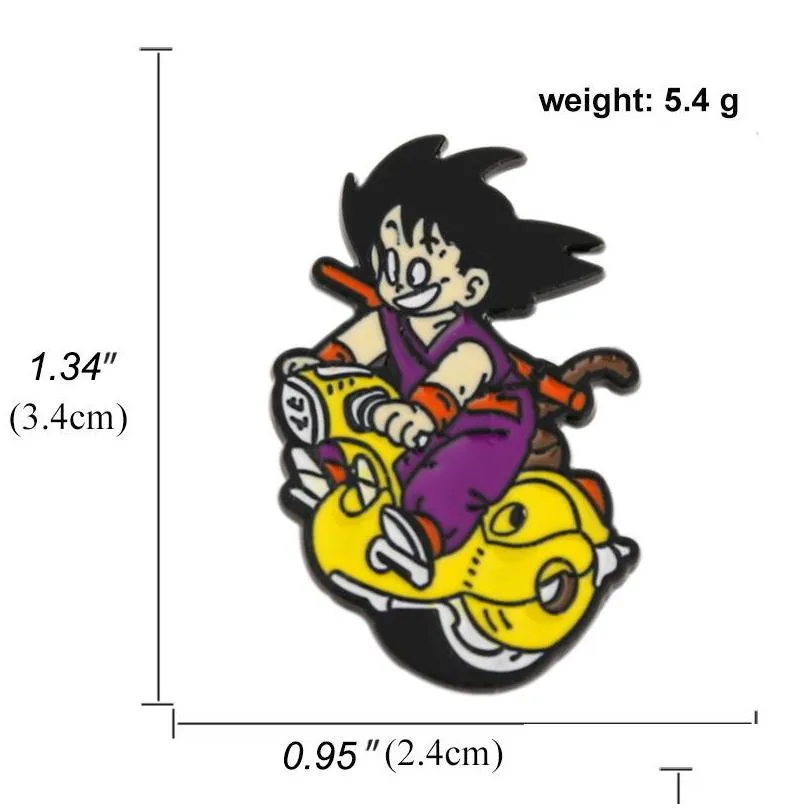 cute anime movies games hard enamel pins collect metal cartoon brooch backpack hat bag collar lapel badges women fashion jewelry