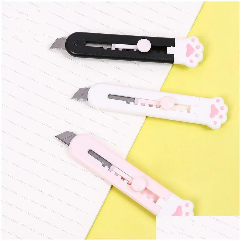 mohamm 1pc art cutter utility knife student art supplies diy tools creative stationery school supplies 62 h1